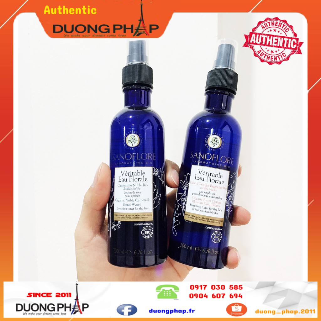 Nước hoa hồng Sanoflore 200ml