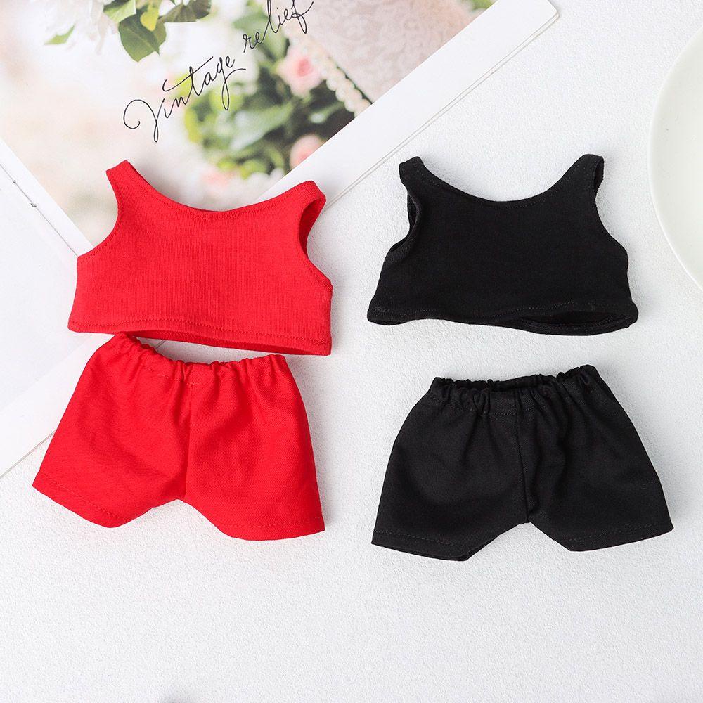 20cm búp bê vest quần short Dễ thương nhỏ quần áo phụ kiện