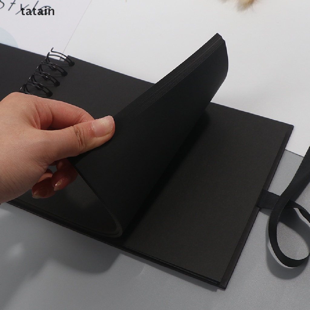 Photo Albums 80 Black Pages Memory Books A4 Craft Paper DIY Scrapbooking Picture CVX