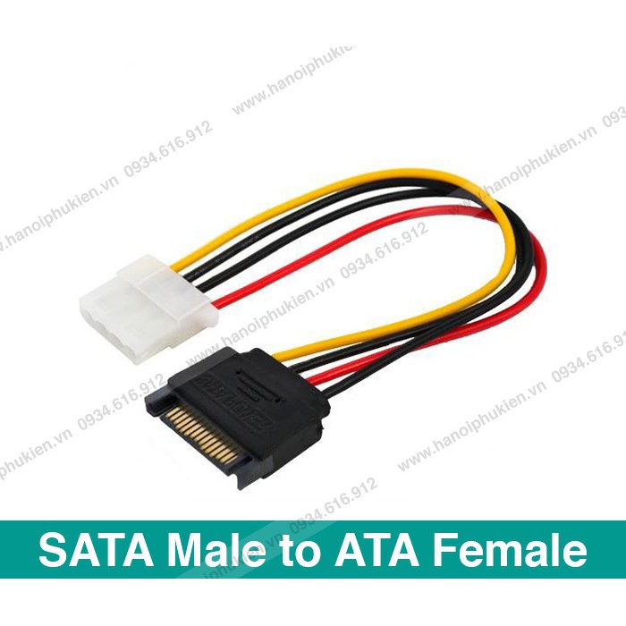Cáp chuyển nguồn SATA sang ATA