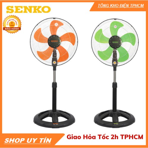 ⚡️Giao Hỏa Tốc 2h TPHCM⚡️ Mẫu Mới Quạt Lửng Thân Sắt Senko LTS1632 -Bảo Hành 2 Năm