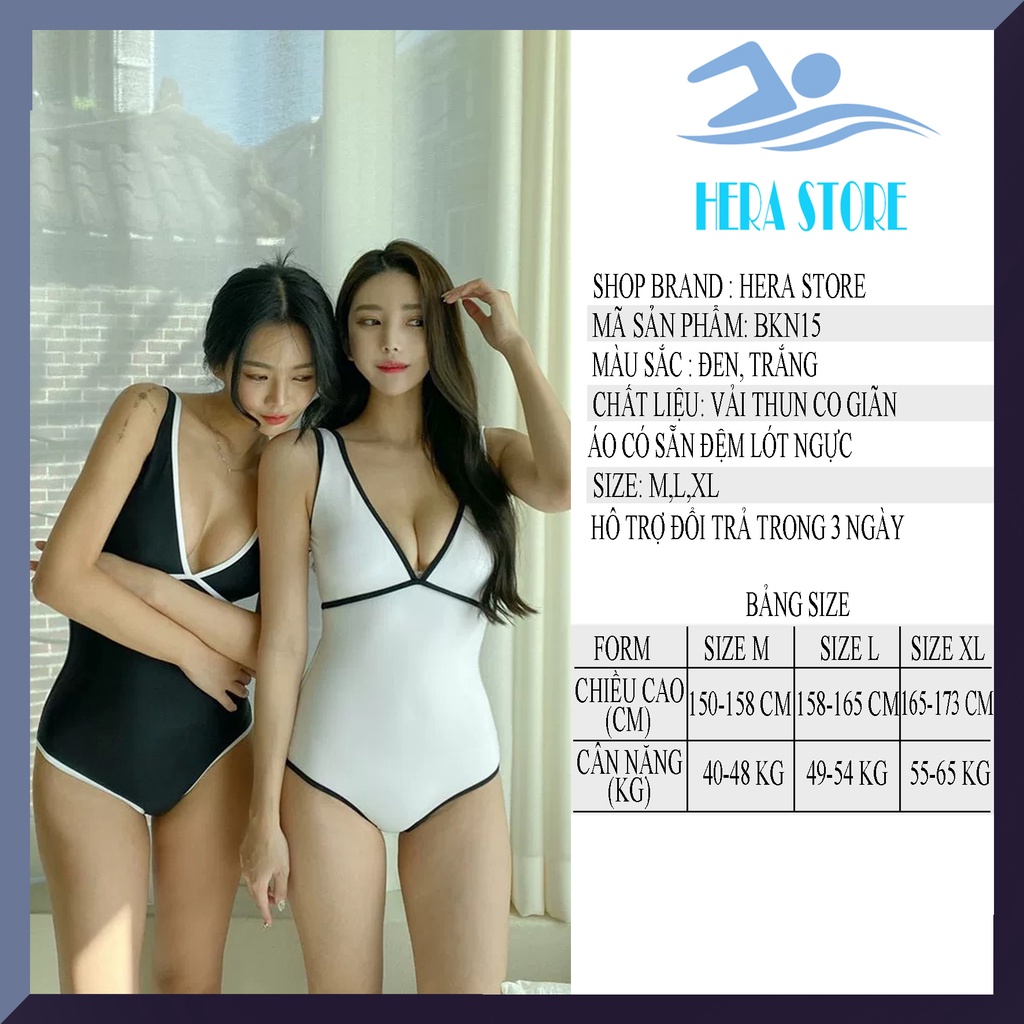 Bikini một mảnh khoét cổ  STORE HERA BKN15