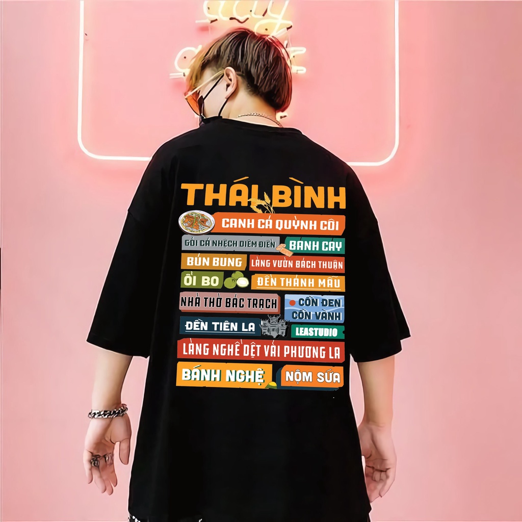 Áo Thun Thái Bình Unisex Basic Tee phông trơn nam nữ