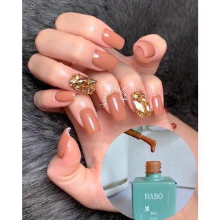 Sơn gel Hàn quốc. sơn móng tay màu Nâu Caramel 15 ml
