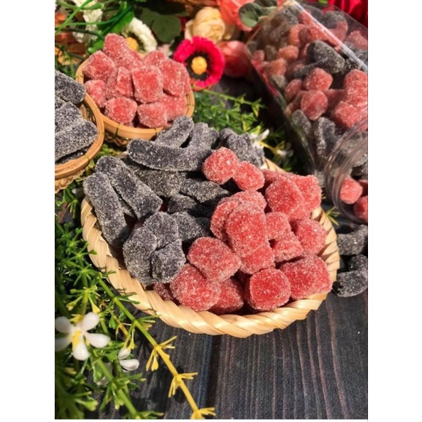 Kẹo Dâu Tây (Tằm) Mix 2 Vị - Ăn Là Ghiền