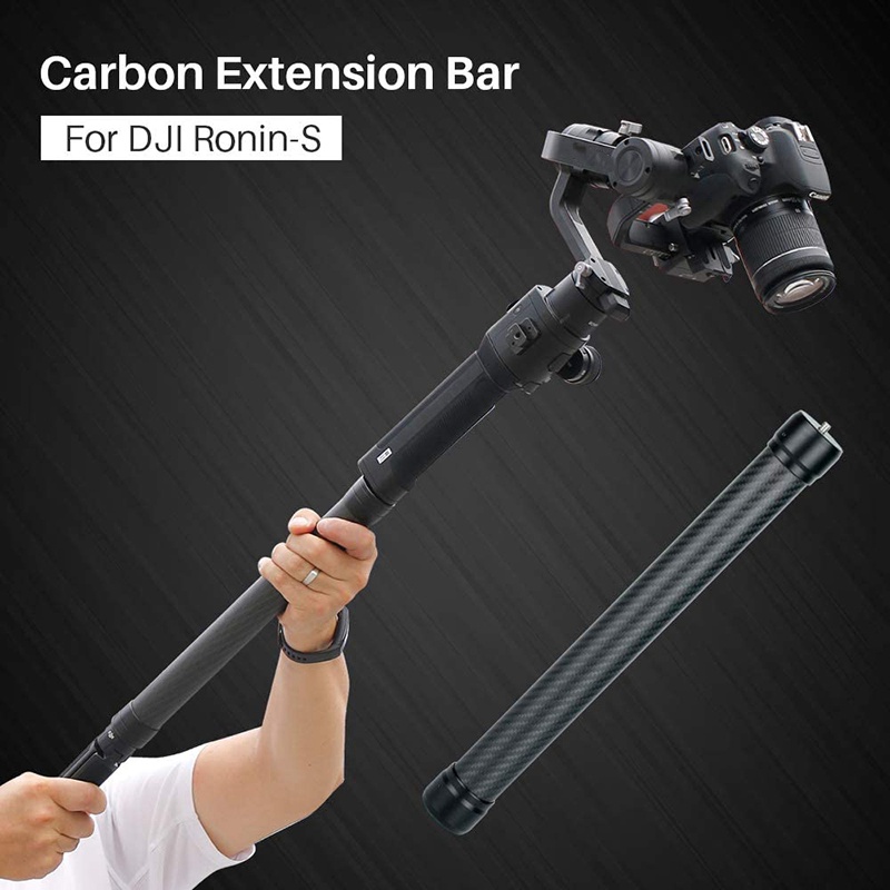 Thanh Nối Dài Bằng Sợi Carbon Siêu Nhẹ 1 / 4 Inch Cho Dji Ronin S