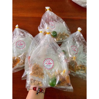 bánh tráng phơi sương trộn sa tế hành phi đậu phộng cực ngon