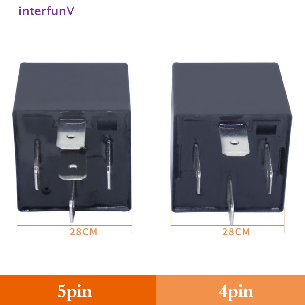 Rơ Le Ô Tô 4 5 Chấu 4P 5P 40A DC 12V / 24V Chống Thấm Nước Chuyên Dụng