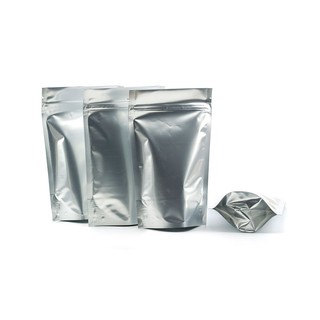 100g túi zip 2 mặt bạc