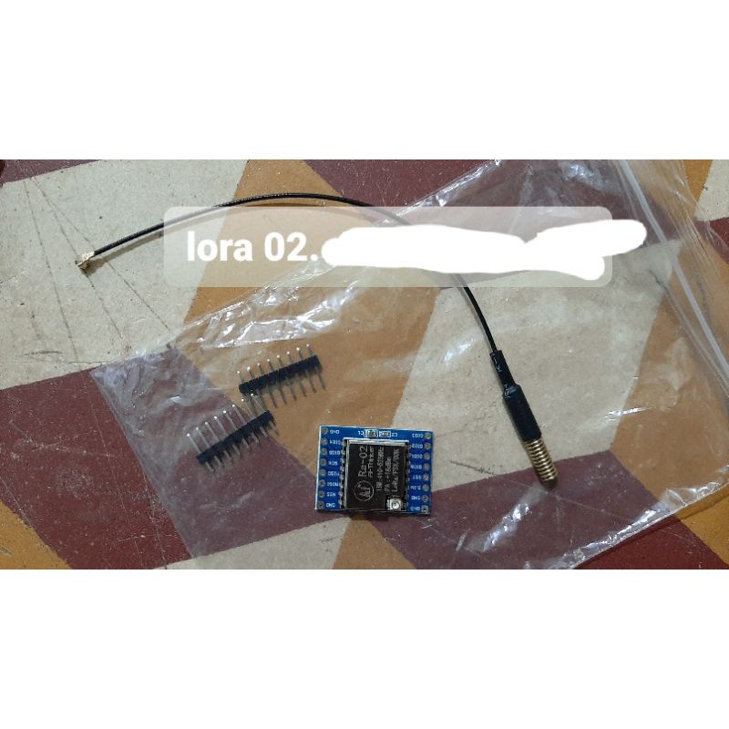 Mạch Thu Phát RF Lora SX1278 433Mhz Ra-02 - có ra chân + anten