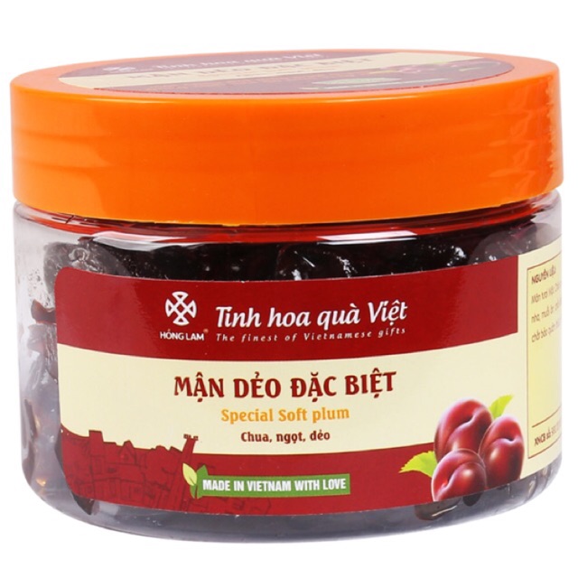 Ô mai mận dẻo đặc biệt Hồng Lam hộp 250g đặt/ 200g có sẵn