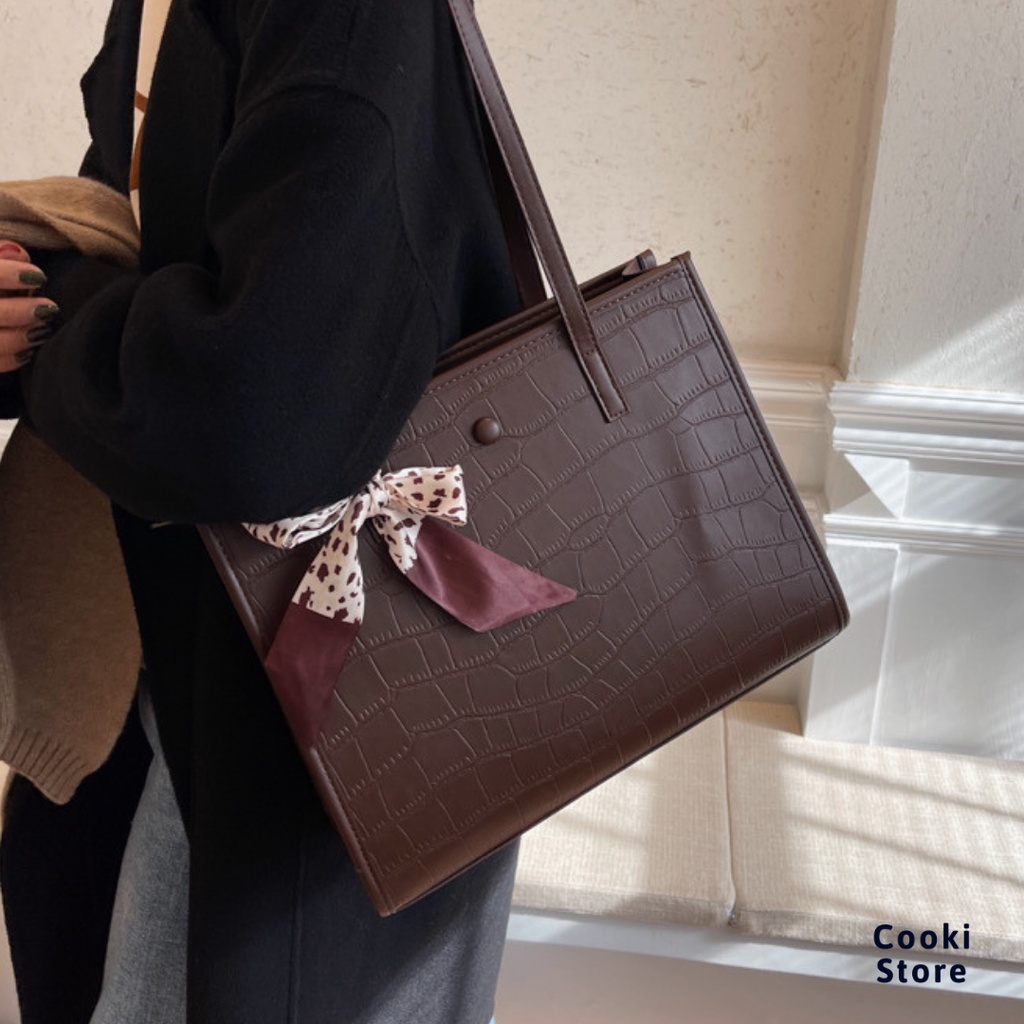 Túi Xách Công Sở Nữ Sian Bag Cooki Store Đựng vừa A4, Laptop Thời trang, Sang Trọng, Dùng đi học, đi làm, đi chơi