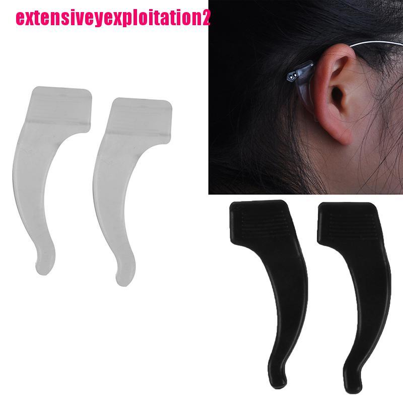[Hàng mới về] Cặp móc tai đeo kính chống trượt siêu bền bằng silicone tiện dụng
