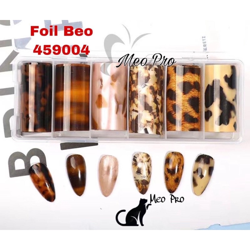 foil trang trí móng mẫu mới