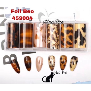 Foil trang trí móng mẫu mới
