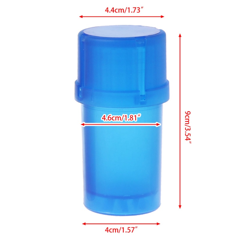 Hộp Đựng Nghiền Thảo Mộc / Gia Vị Bằng Nhựa Tiện Dụng Ốp