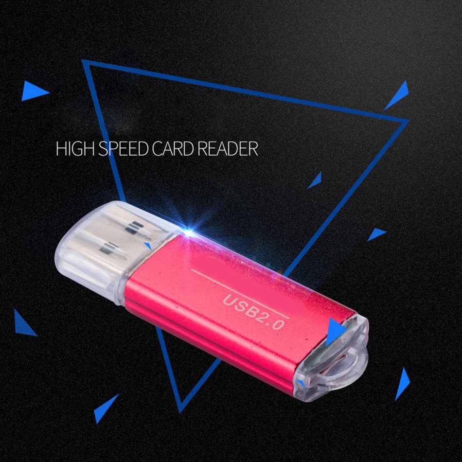 Đầu Đọc Thẻ Nhớ Usb 2.0 Bằng Nhôm Tốc Độ Cao Cho Điện Thoại | BigBuy360 - bigbuy360.vn