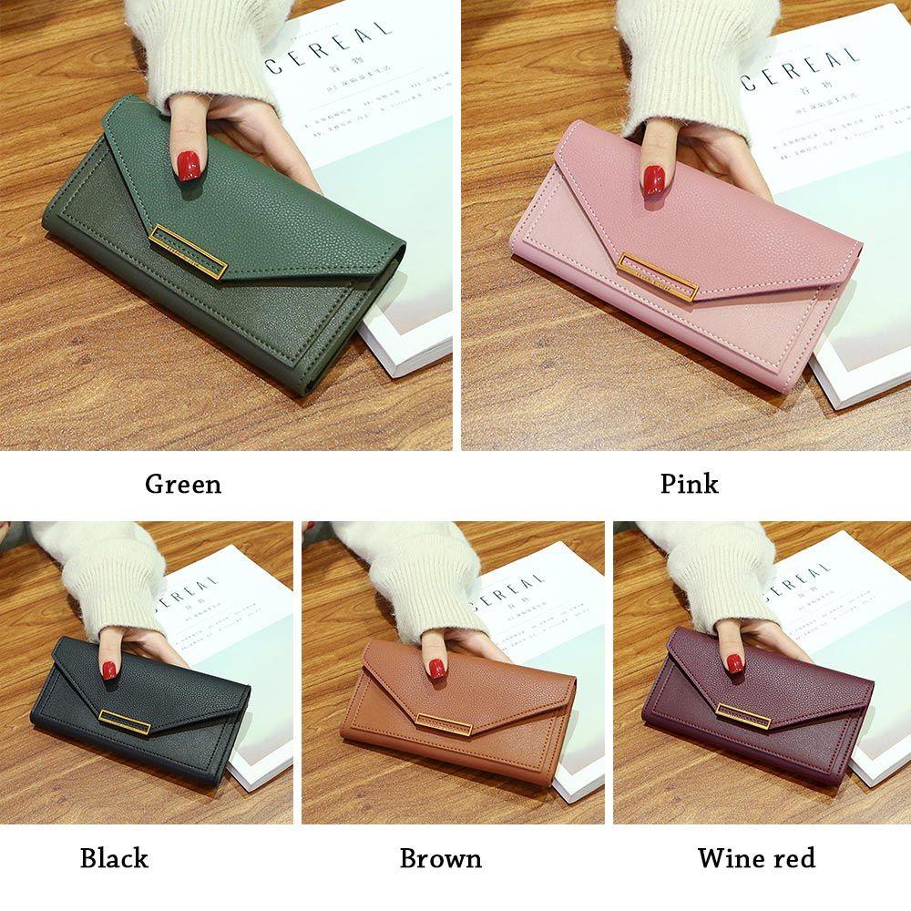 Ví Da Dài MIHAN1 Chất Liệu Da PU