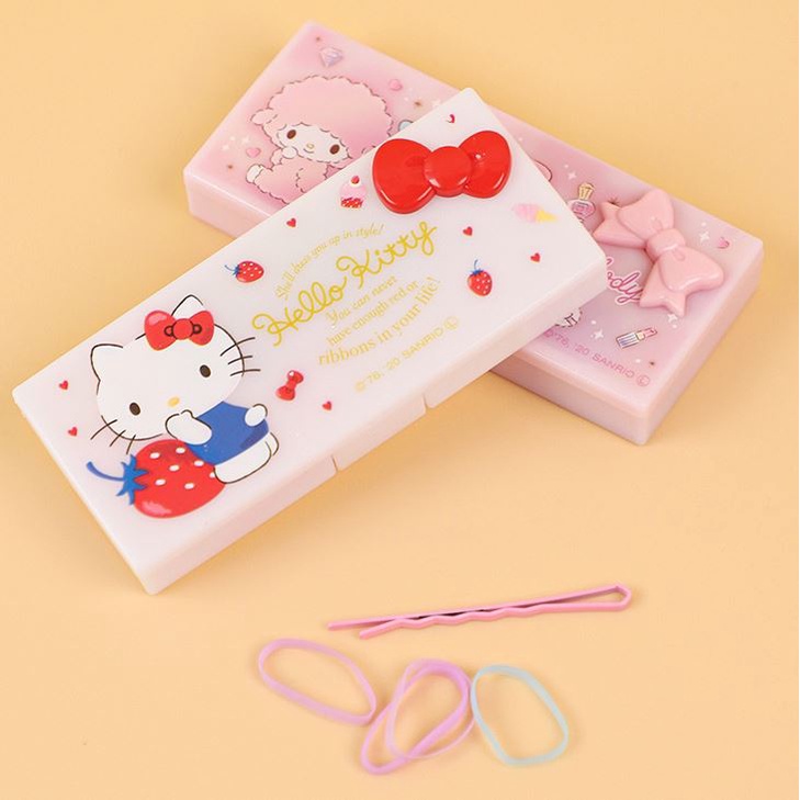 Hộp Nhựa Đựng Đồ Trang Sức Hình Chữ Nhật In Hình Hello kitty Xinh Xắn365 Ốp
