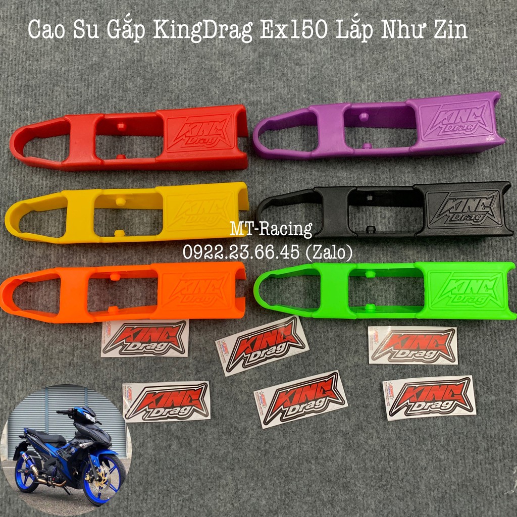 Cao Su Gắp KingDrag Cho Ex150 (Exciter 150) Gắn Như Zin Không Chế Cháo