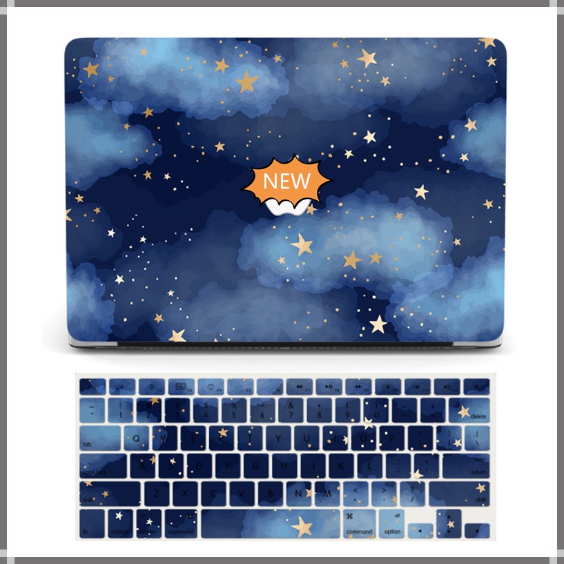 M2 Air13 A2681 2021 Pro14：A2442 2020 New Creative  protection shell air 11 13 inch pro 16 15 13.3 A2159 Small fresh case with keyboard protector