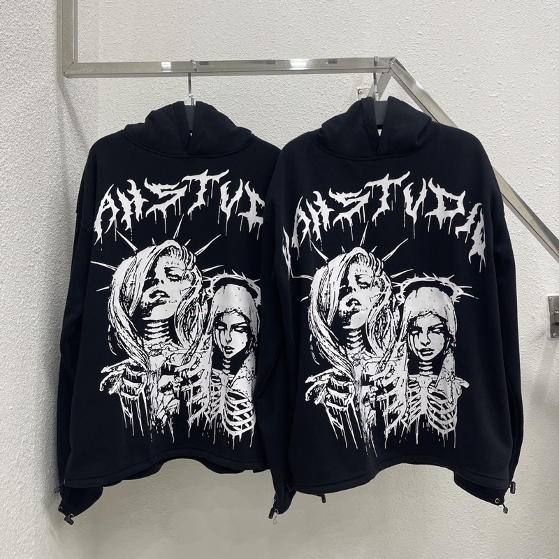 Áo hoodie vah studio QUEEN DEVIL Áo khoác nỉ  vah.studio chất nỉ bông cao cấp BỊ