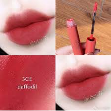 Son 3CE Velvet Lip Tint Daffodil (Đỏ Đất)