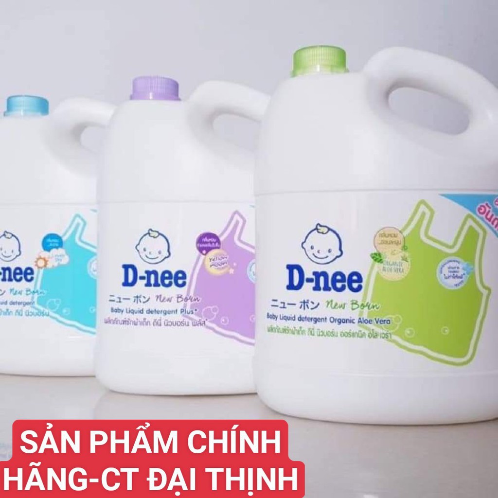 Nước giặt Dnee Thái Lan 3000ml chính hãng Có đủ màu