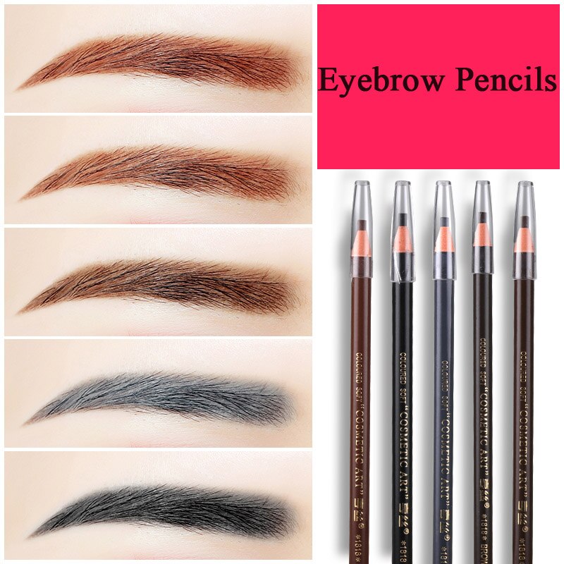 1 CÁI Microblading Eyebrow Pen Không Thấm Nước Mỹ Phẩm Bền Lâu Dễ Mang Trang Điểm Vĩnh Viễn Chì Kẻ Mày Công Cụ Cho Đồ Dùng