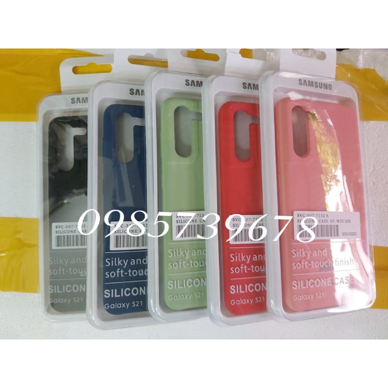 ốp lưng samsung S21/s21+/s21 ultra chống bám bẩn silicon cover