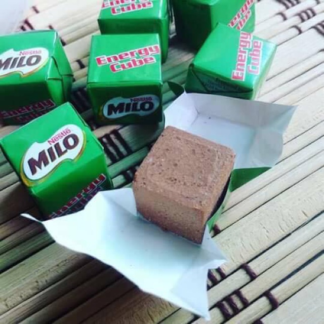 Combo 10 viên Rainbow Cube các vị Milo và Cheese siêu hot hit