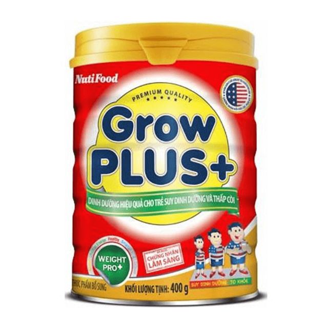 Sữa Nutifood grow plus đỏ 900g