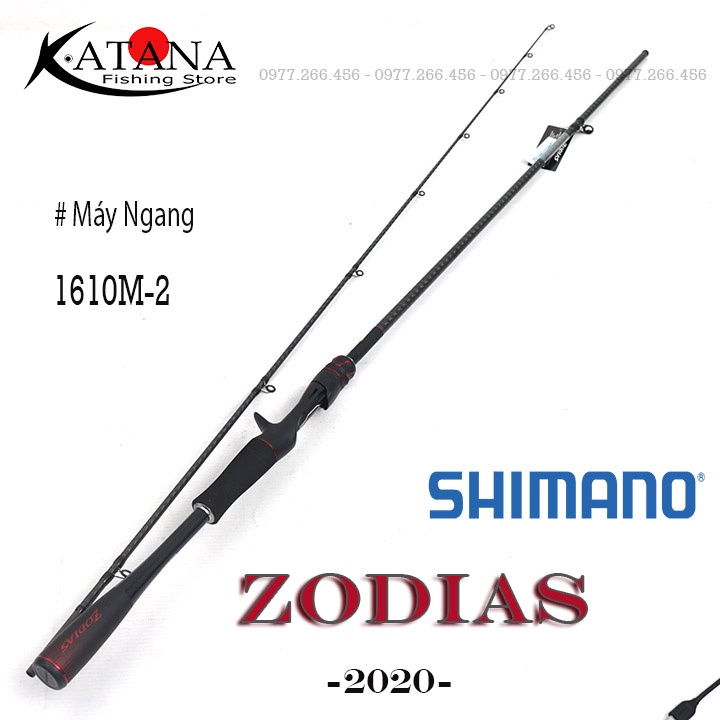 Cần Câu Lure Shimano Zodias - 2020 Máy Đứng. Máy Ngang