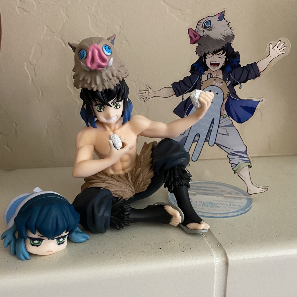 [ Ora Ora ] [ Hàng có sẵn ] Mô hình Hashibira Inosuke Figure chính hãng Nhật - Kimetsu no Yaiba - Thanh gươm diệt quỷ