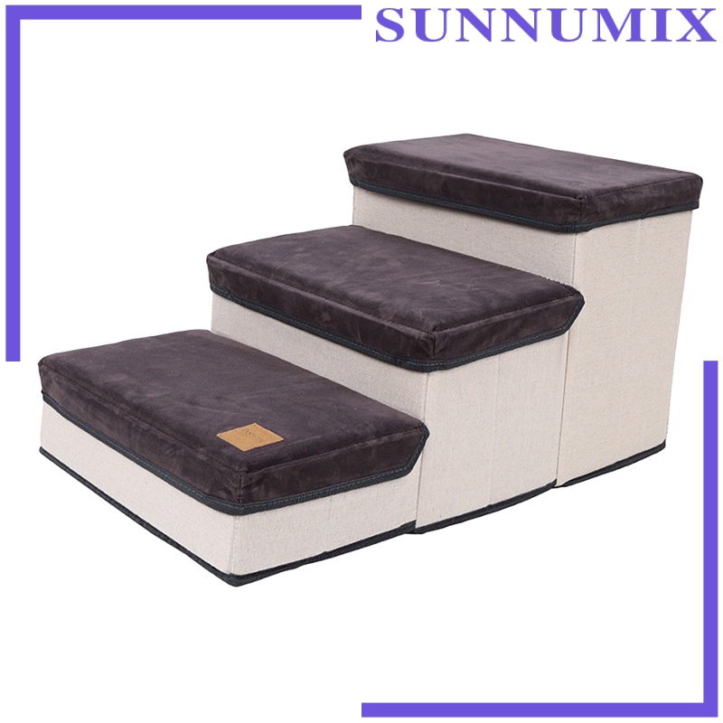 Cầu thang 3 bậc cho thú cưng