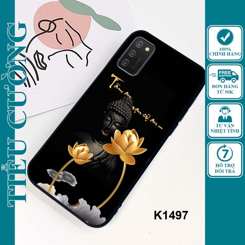 Ốp Samsung A02s / A03s in hình thư pháp siêu đẹp, bền và rẻ