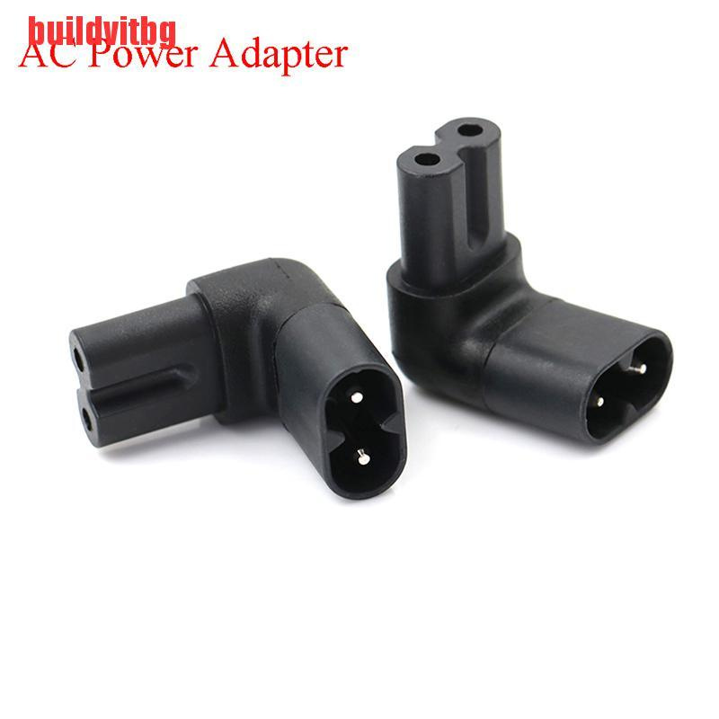 1 Đầu Chuyển Đổi Nguồn Điện Iec 320 C7-C8 90 Độ | BigBuy360 - bigbuy360.vn
