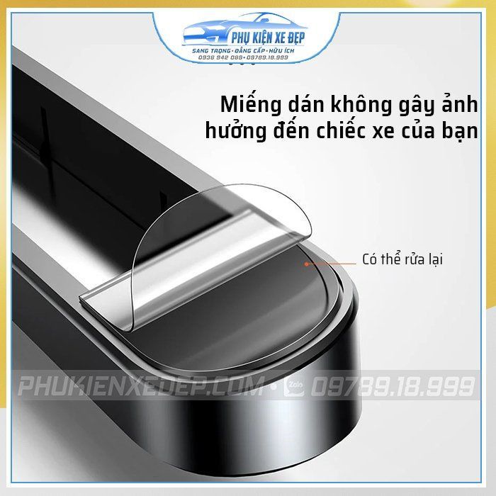 Bảng số điện thoại trên ô tô ⚡HÀNG MỚI - FREESHIP⚡ dạ quang dùng cho xe hơi Baseus  dùng được vào ban đêm