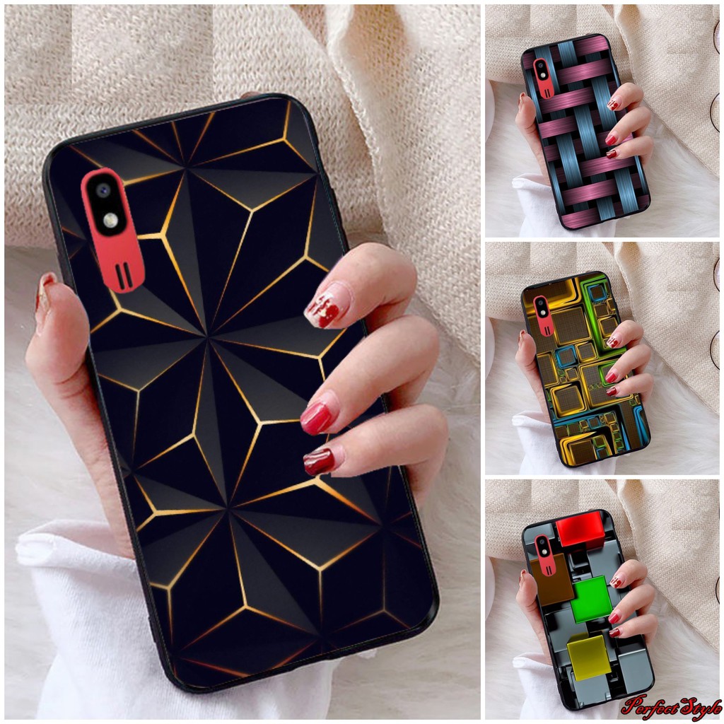 Ốp lưng phủ bóng SamSung Galaxy A02 / M02 / A52 / A72 / A32 họa tiết 3D