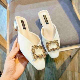 Guốc/ sục 3p, hiệu đính đá sang chảnh