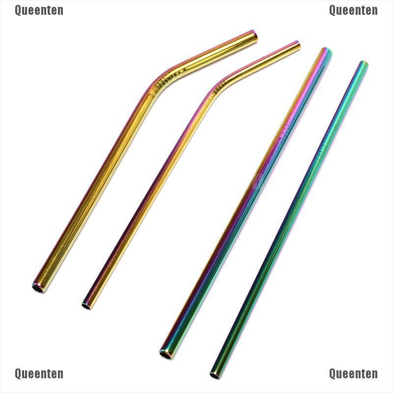 Ống hút kim loại chất liệu thép không gỉ có thể tái sử dụng