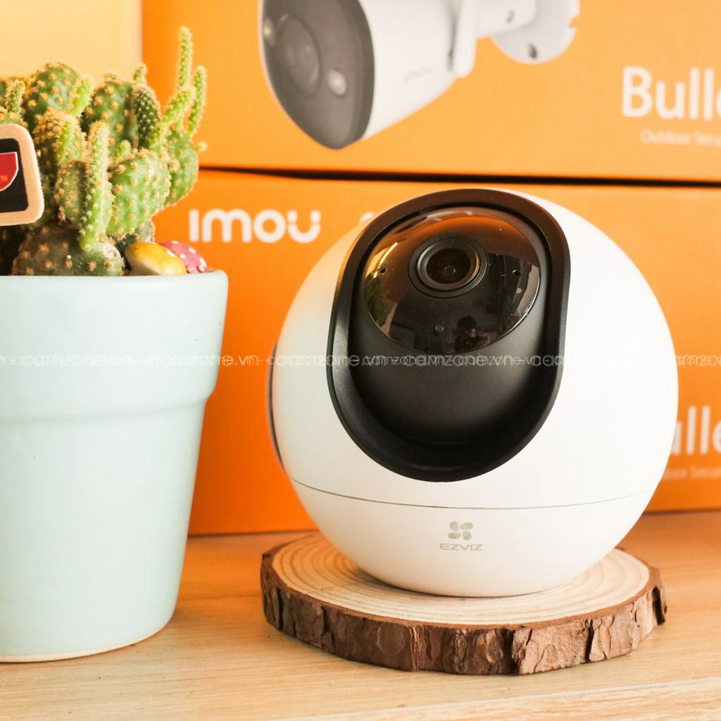 Camera Wifi Trong Nhà EZVIZ C6 4MP 2K+ Quay Quét 360 - Tích Hợp AI - Đàm Thoại 2 Chiều - Siêu Nét - Phát Hiện Âm Thanh