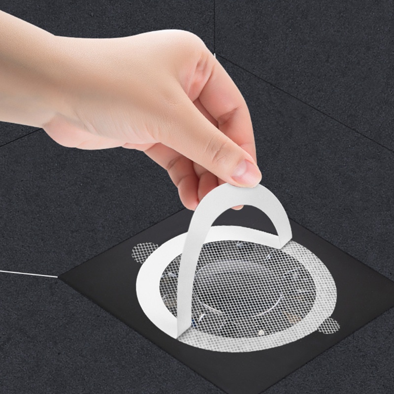 Set 25 Miếng Lưới Lọc Rác Cho Bồn Rửa Nhà Tắm Sử Dụng Một Lần Tiện Lợi