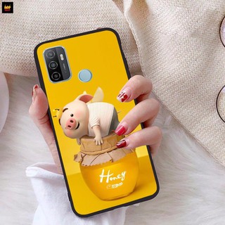 Ốp lưng oppo a53 viền dẻo tpu bst heo con hot