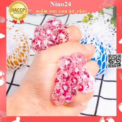 Quả bóng lưới bóp giảm stress căng thẳng Bóng bóp giảm cân thư đẹp tay gọn cơ thể 1809