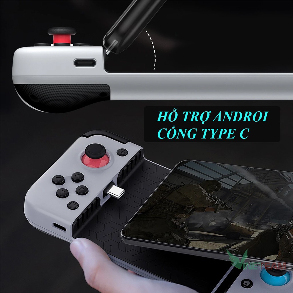 Tay cầm chơi game không dây Gamesir X2 Type-C  / X2 Bluetooth Mobile Gaming Controller chính hãng MODEL 2021