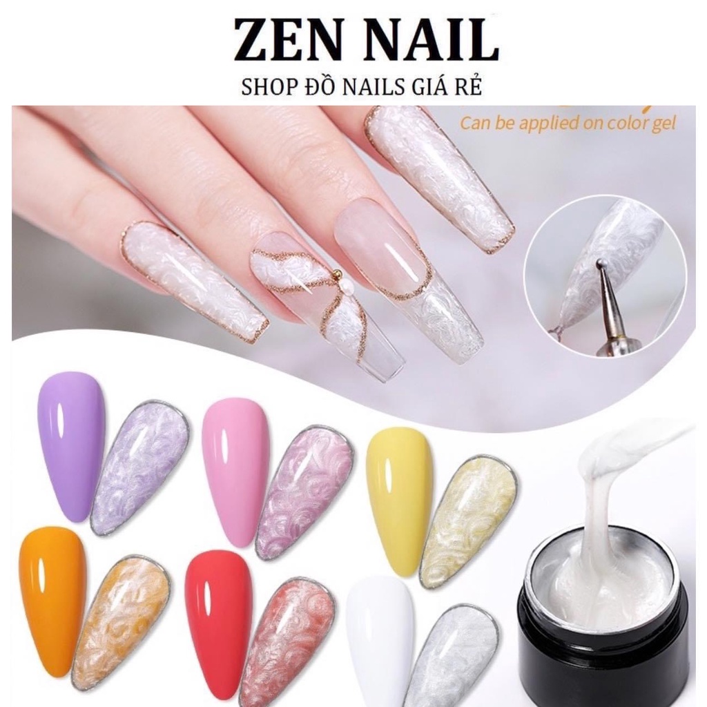 Gel ánh trai, gel nhũ ánh trai trang trí móng, tạo hiệu ứng nail
