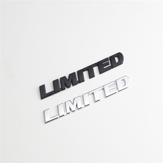 1 Miếng Dán Logo Chữ LIMITED Bằng Kim Loại Trang Trí Xe Hơi