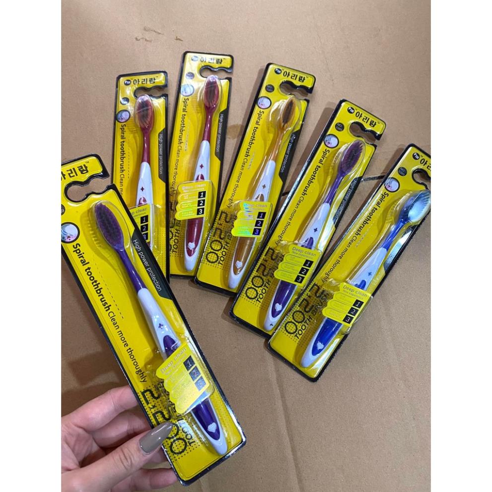 (SỈ = LẺ) BÀN CHẢI ĐÁNH RĂNG LÔNG SIÊU MỀM HÀN QUỐC MÃ 3389-670