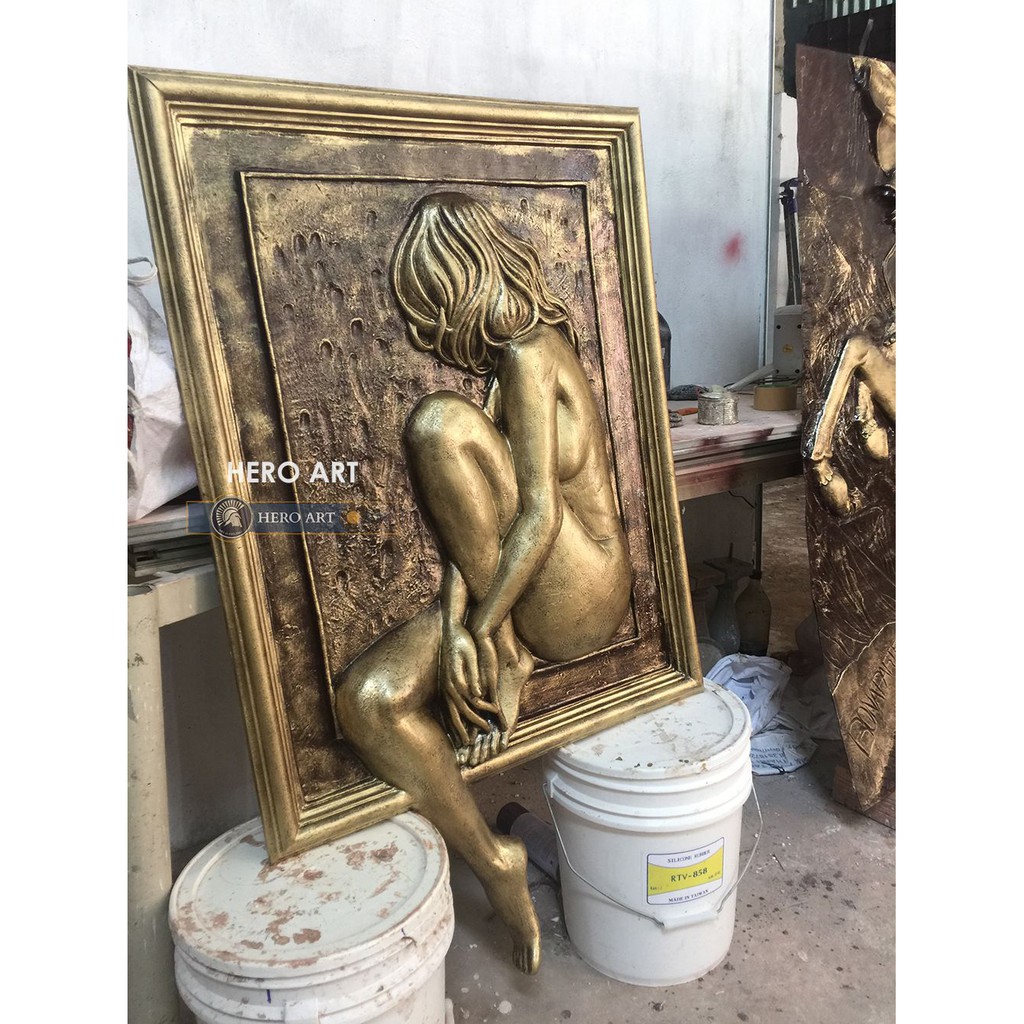 Tranh phù điêu nổi composite